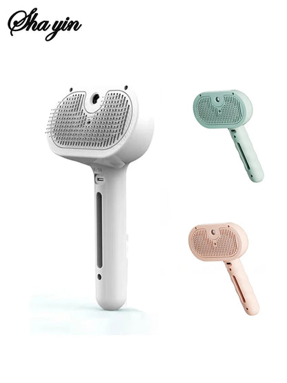 Pet Clean Steam Spray Dog Grooming Brush Unique Steam Brush For Dogs Luxury Grooming Brush Dog Steam Brush C