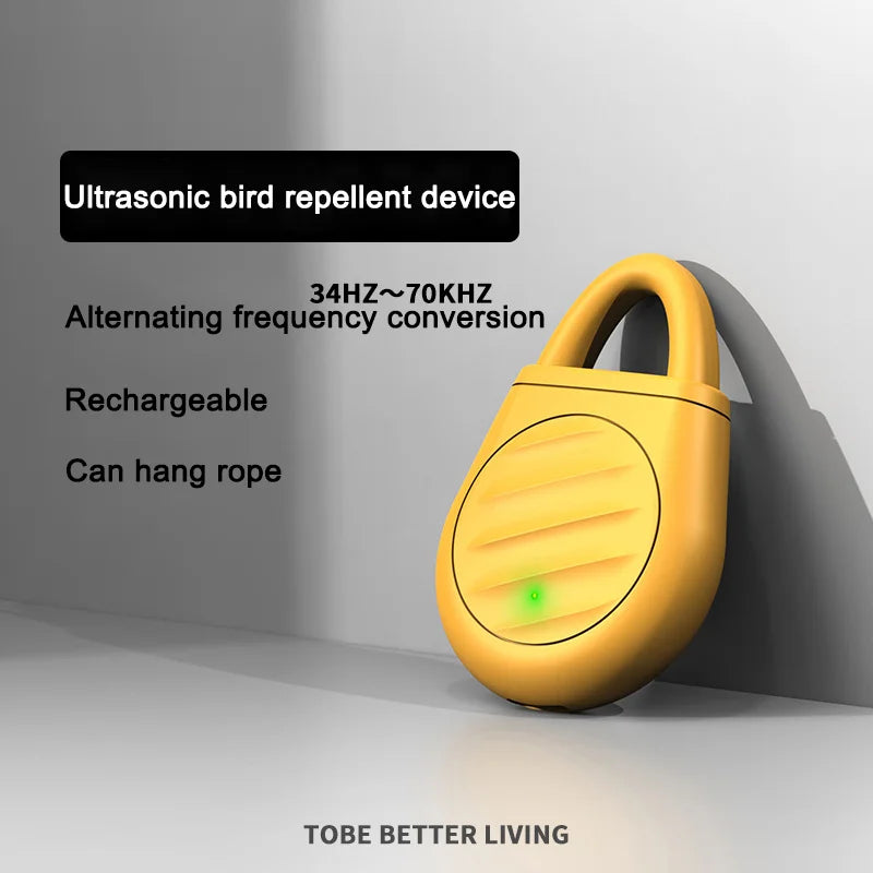 New Ultrasonic Flea Tick Repeller Rechargeable Anti-mosquito Parasite Protection Tools For People Cats Dogs Outdoor Indoor Use